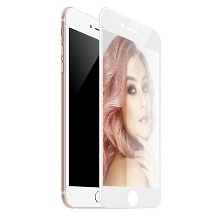 Защитное стекло для iPhone 7/8/SE (2020) (A15), HOCO, Mirror full screen, белое