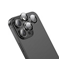 Защитное стекло для iPhone 16 Pro/16 Pro Max, V14, HOCO, на заднюю камеру, черный