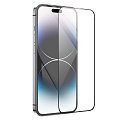 Защитное стекло для iPhone 14 Pro Max, G16, HOCO, Guardian shield serie, черное