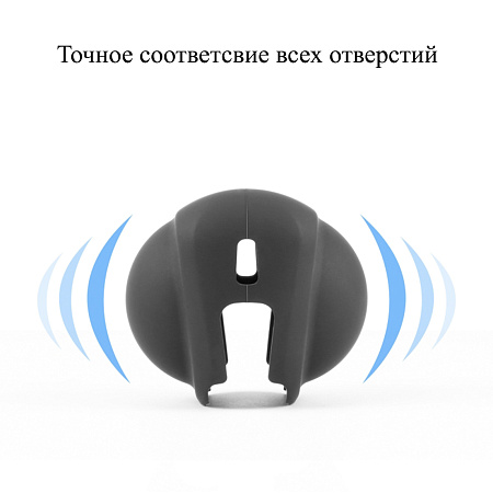 Силиконовый чехол для объектива экшн камеры Insta360 X5/X4, PULUZ, черный