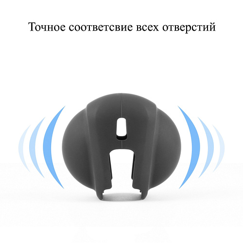 Силиконовый чехол для объектива экшн камеры Insta360 X5/X4, PULUZ, черный