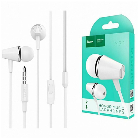   M34 Honor music Universal Earphone, HOCO,   ,hoco, 