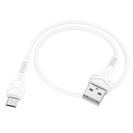 USB Кабель Micro, HOCO, X37, 0.25м, белый