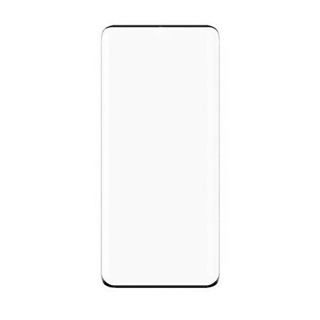 Защитное стекло на OnePlus Ace 2, полный клей, прозрачное с черной рамкой, X-CASE