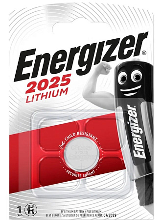 Таблетка CR2025 ENERGIZER (1 батарейка)