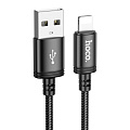 USB дата кабель Lightning, HOCO, X91, 3M, черный
