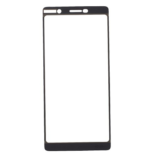 Защитное стекло на Nokia 7 Plus, Silk Screen 2.5D, черный, X-CASE