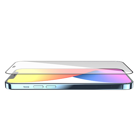 Защитное стекло на iPhone 12 (6.1)/12 Pro (6.1) G7, HOCO, Full screen HD tempered glass, черное