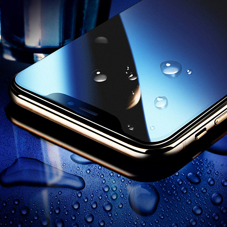 Защитное стекло на iPhone 12 (6.1)/12 Pro (6.1) G10, HOCO, Full screen HD anti-static tempered glass, черное
