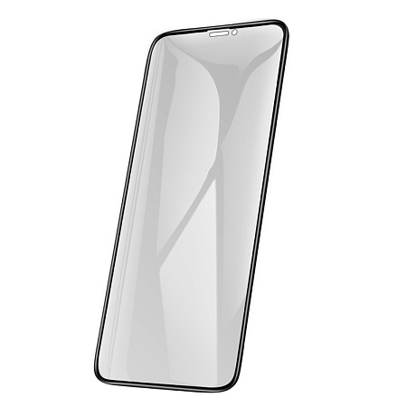 Защитное стекло на iPhone X/XS/11 Pro (A12 Pro), HOCO, Privacy Nano 3D full screen edges, черное