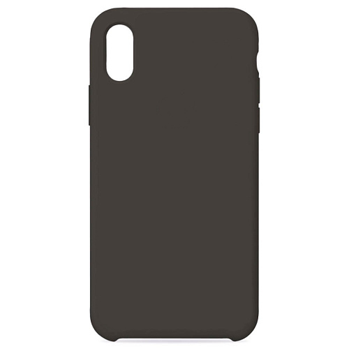 Чехол - накладка для iPhone XR, Silicon Case, какао