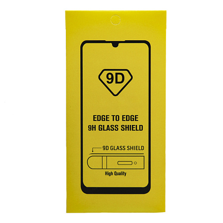 Защитное стекло на Samsung Galaxy S24, 9D, черный, X-CASE