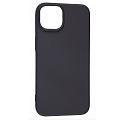 Чехол силиконовый для iPhone 15 (6.1), X-CASE, черный
