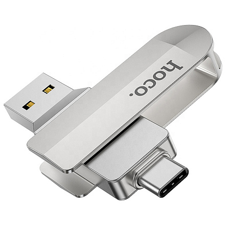 USB Flash Drive 16GB Smart Type-C (UD10) 2 в 1, скорость записи 15-30 МБ/С, скорость чтения 80-120МБ/С