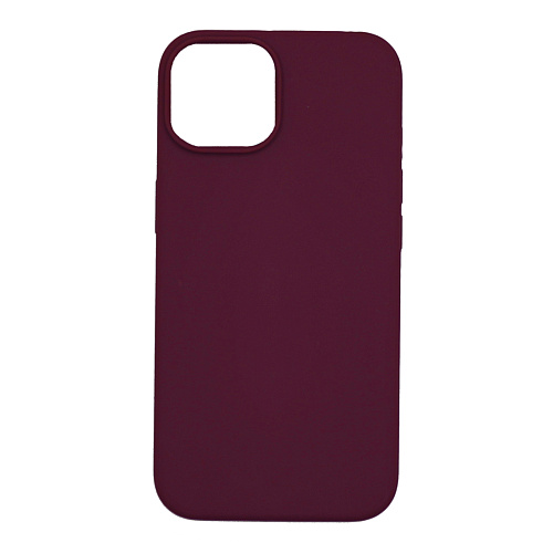 Чехол - накладка для iPhone 11, Silicon Case, без лого, винный