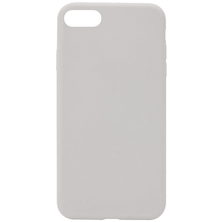 Чехол-накладка для iPhone 7/8/SE (2020), Silicon Case, светло-серый (16)