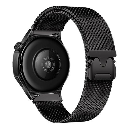 Ремешок на руку универсальный для умных часов 20мм, HOCO, WH16, Milanese loop, Precioso series, черный