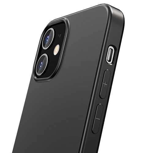 Чехол силиконовый для IPhone 12 mini (5.4), Fascination series TPU, черный, Скидка