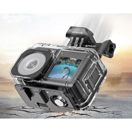 Чехол для DJI Osmo Action 5 Pro / 3 / 4, для дайвинга 60 м погружение, вакуумный, PULUZ