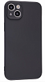 Чехол силиконовый для iPhone 14 Plus (6.7), good quality, c защитой камеры, X-CASE, черный