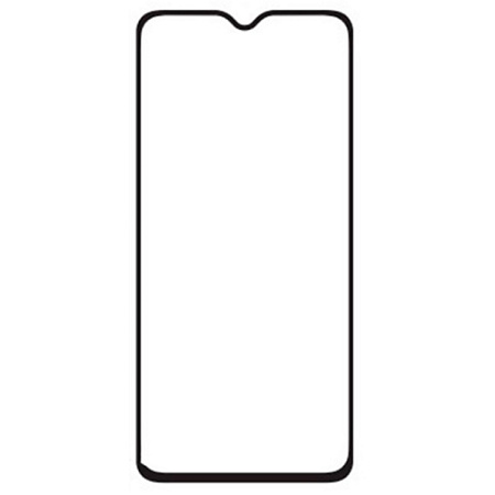 Защитное стекло на Realme C15, черное, X-CASE
