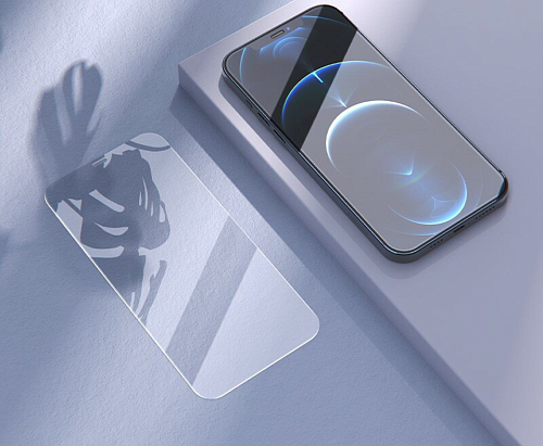 Защитное стекло на iPhone 12 (6.1)/12 Pro (6.1) A22, пленка 2 штуки, HOCO, прозрачное