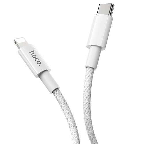 Кабель Lightning to Type-C (PD), HOCO, X56, белый