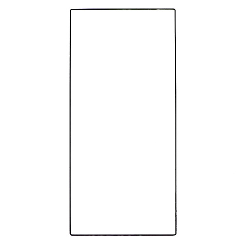 Защитное стекло на Samsung Galaxy S24 Ultra, полный клей, черное, X-CASE