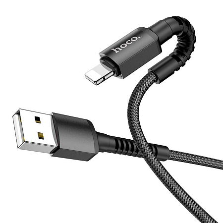 USB дата кабель Lightning, HOCO, X71, черный