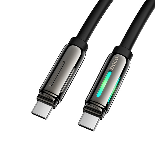 Кабель Type-C на Type-C, HOCO, HOCO, U136, 1.2м, 5A, черный