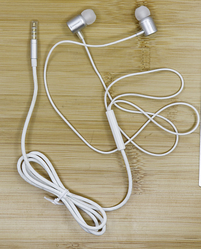 Наушники Mosidun Z21, белые с серебряным