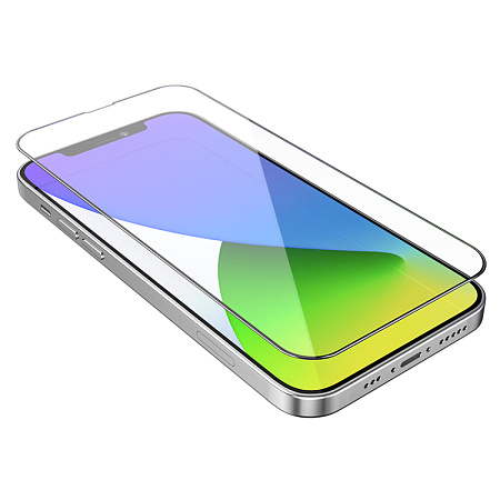 Защитное стекло на iPhone 12 (6.1)/12 Pro (6.1) G14, HOCO, Guardian shield series full-screen HD tempered glass, черное