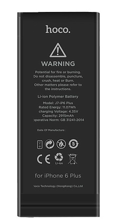 Аккумулятор для iPhone 6 Plus, J7 Business Battery, HOCO