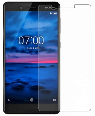 Защитное стекло на Nokia 7, прозрачное, X-CASE