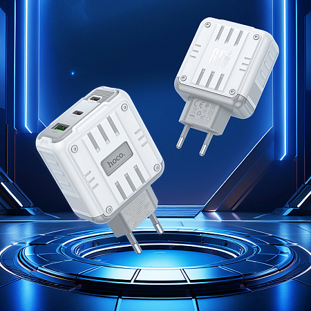   , 2 PD 65W (C1/C2), 1 USB 18W, (C139A), Hoco, 