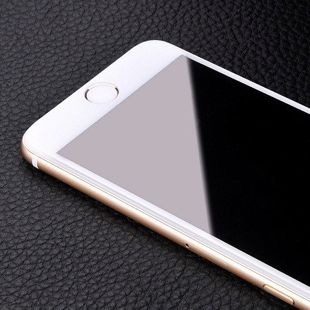 Защитное стекло для iPhone 6 Plus/6S Plus (A11), HOCO, Narrow Edges 3D, белое