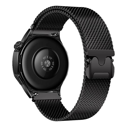 Ремешок на руку универсальный для умных часов 20мм, HOCO, WH16, Milanese loop, Precioso series, черный