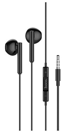   M64 Melodious wire control earphones, HOCO, 