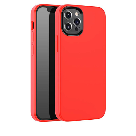 Чехол силиконовый для iPhone 13 Pro Max (6.7), Pure series, HOCO, красный