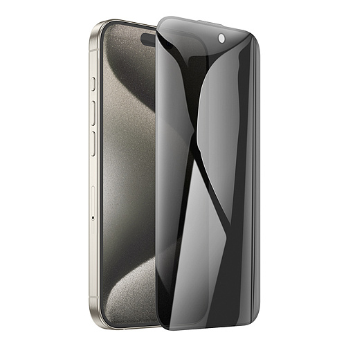 Защитное стекло для iPhone 15 Pro Max, A38, HOCO, 360-degree Privacy, черное