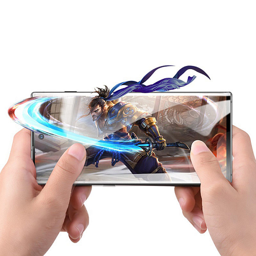 Защитное стекло на Samsung Galaxy Note 10 (G3), Hoco, Quantum fast attach HD film, прозрачная пленка