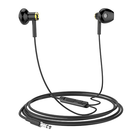 Проводные наушники M47 Canorous wire control earphones with microphone, черные