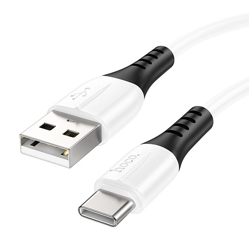 USB Кабель Type-C, HOCO, X82, силиконовый, 1м, белый