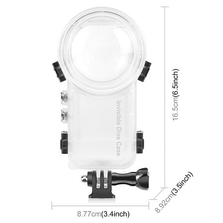 Чехол для Insta360 X4, для дайвинга 50 м погружение, вакуумный, PULUZ