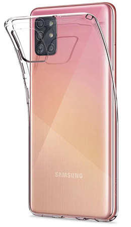 Чехол силиконовый для Samsung Galaxy A32 (4G), X-CASE, прозрачный
