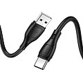 USB Кабель Type-C, HOCO, X61, силиконовый, черный