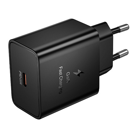 Сетевое зарядное устройство, 1 PD 45W (N77), HOCO, черный