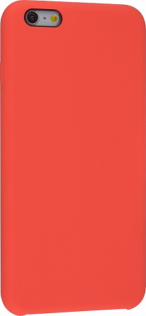 Чехол - накладка для iPhone 6 Plus/6S Plus, Silicon Case, красный (5)