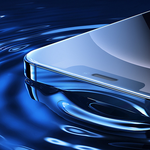 Защитное стекло на iPhone 12 (6.1)/12 Pro (6.1) A777, HOCO, HD, черное