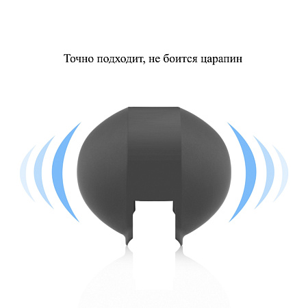 Силиконовый чехол для защиты линзы чехла для дайвинга для Insta360 X5/X4/X3, PULUZ, черный